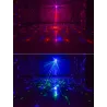 Tragbare Discokugel - Bühnenlicht - Laserprojektor - RGB - LED - mit 60 Mustern