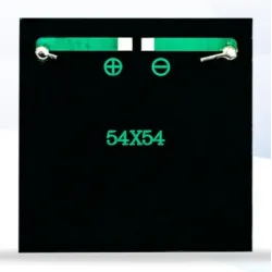 Mini-Solarpanel - 2V 100MA - für wiederaufladbare 1,2V-Batterie - mit DC-Kleinmotor