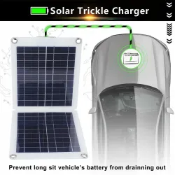 Tragbares Solarpanel - Batterieladegerät - 0,8W / 1W / 1,2W / 2W / 5W
