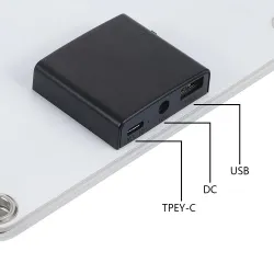 Tragbares Solarpanel - Batterieladegerät - 0,8W / 1W / 1,2W / 2W / 5W