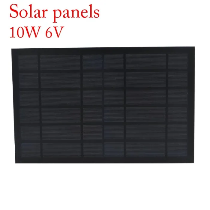 Solar panel - phone / batteries charger - 10W - 6VSolar panels