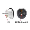 AU / US / UK / CN zu EU Konverter - Adapter - EU Stecker - 16A - 250V - 3 / 5 / 7 / 9 / 20 Stück