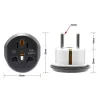 AU / US / UK / CN zu EU Konverter - Adapter - EU Stecker - 16A - 250V - 3 / 5 / 7 / 9 / 20 Stück