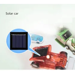 Mini-Solarpanel - 2V 100MA - für wiederaufladbare 1,2V-Batterie - mit DC-Kleinmotor