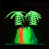 Fluorescent shoelaces - glow in the dark - 80 - 140cmShoes
