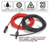 Solar panel cable - 2.5mm 14 AWG - with connector - black / red - 1M / 2M/ 3M / 5M / 10MSolar