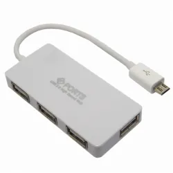 4 in 1 Kabel - Adapter - Micro-USB / HUB / OTG / Host