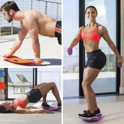 Fitness Balance Board - Bauch- / Beinmuskeltrainer