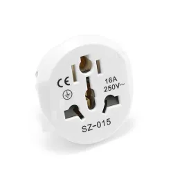 AU / US / UK / CN to EU converter - adapter - EU plug - 16A - 250V - 3 / 5 / 7 / 9 / 20 piecesLighting fittings