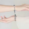 Magnet lock bracelets - for couples - adjustable - 2 piecesBracelets