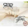 Crystal bowknot earrings - 925 sterling silverEarrings