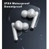 Lenovo LP1 - wireless in-ear headphones - Bluetooth - waterproof - noise cancelling - with microphoneEar- & Headphones