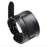 Genuine leather wide bracelet - adjustable buckleBracelets