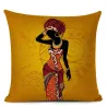 Kissenhülle - Afrikanischer / Ethno-Stil - Leinen - 45 * 45cm