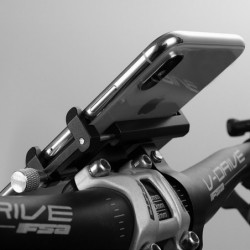Fahrradlenker Handyhalter / Halterung - Aluminiumclip