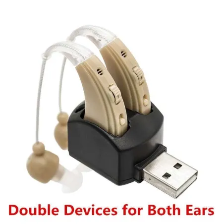 Hörgerät - Ohrgeräuschverstärker - mit doppeltem Ladeanschluss - USB