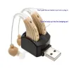 Hörgerät - Ohrgeräuschverstärker - mit doppeltem Ladeanschluss - USB