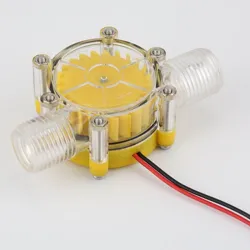 Wasserdurchflusspumpe - Mini-Wasserturbine - Energiegenerator - 5V - 12V - 80V - 10W