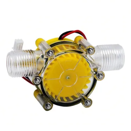 Wasserdurchflusspumpe - Mini-Wasserturbine - Energiegenerator - 5V - 12V - 80V - 10W