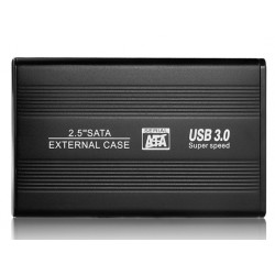 USB 3 - externes Gehäuse für 2.5-Zoll-SATA-Festplatte