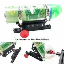 Feuerlöscherhalter - verstellbar - Aluminium