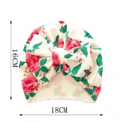 Dünner Hut / Turban mit Blumenknoten - für Mädchen