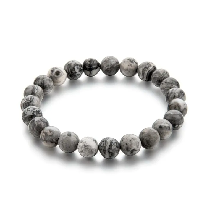 Naturstein Buddha Armband unisex