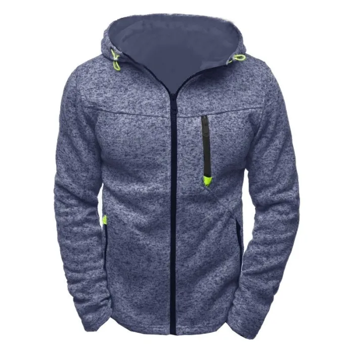 Men's cotton hoodie with zipperHoodies & Sweatshirt