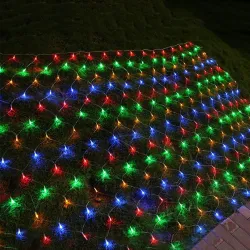 Weihnachtsbeleuchtung / Netzgirlande - LED-Kette