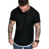 Kurzarm-T-Shirt - trendiges Knitter-Design - slim fit