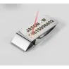 Money / credit cards holder / metal clip - stainless steel - custom made engravingWallets