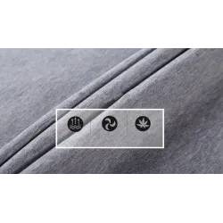 Klassisches Langarm-T-Shirt - Rundkragen