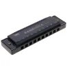 Harmonica - 10 holes - key C - musical instrument - with caseHarmonica