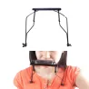 Neck holder for harmonica - adjustable - stainless steelHarmonica