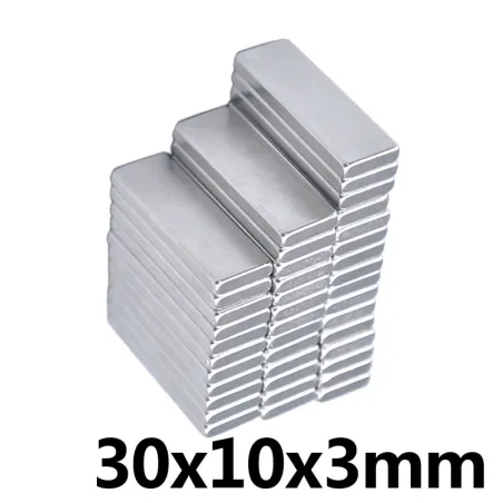 N35 - Neodym-Magnet - Rechteck - 30 * 10 * 3mm