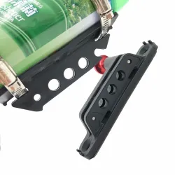 Feuerlöscherhalter - verstellbar - Aluminium