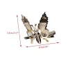 Hollow-out moving butterfly - metal hair clipHair clips