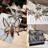 Hollow-out moving butterfly - metal hair clipHair clips