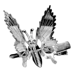 Hollow-out moving butterfly - metal hair clipHair clips