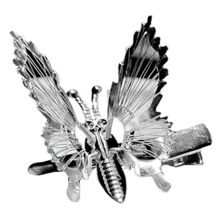 Hollow-out moving butterfly - metal hair clipHair clips