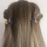 Crab / butterfly shaped retro hair clip - with crystalsHair clips