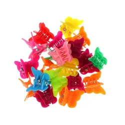 Mini bunte Schmetterlinge - Haarspangen