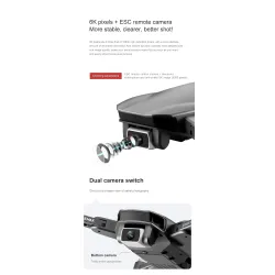 XLURC LU8 MAX - 5G - WIFI - FPV - GPS - 6K HD Camera - RC Drone Quadcopter - RTFDrones