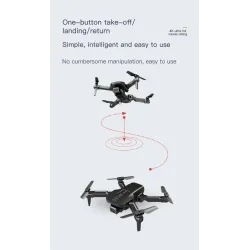H3 Mini - 2.4G - WiFi - FPV - 4K HD Dual Camera - Foldable - RC Drone Quadcopter - RTFDrones