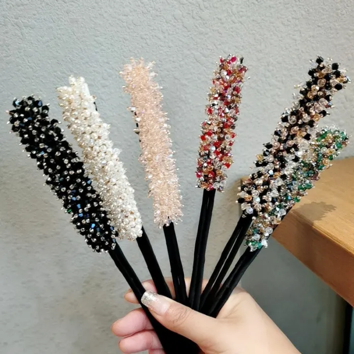 Crystal headband - hair decoration - with pearls / crystalsHair clips