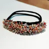 Kristallstirnband - Haarschmuck - mit Perlen / Kristallen