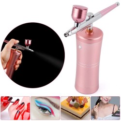 Mini-Luftkompressor – Spritzpistole – Airbrush – Kit für Nagelkunst / Make-up / Kuchendekoration