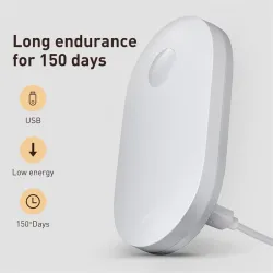 Baseus - magnetische Nachtlampe / Wandleuchte - Dual Induktion - LED