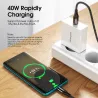 Schnellladekabel - 5A - 40W - USB - Typ-C