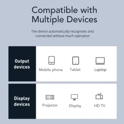 4K USB-C-zu-DP-Kabel - Displayport - HDTV - 60Hz